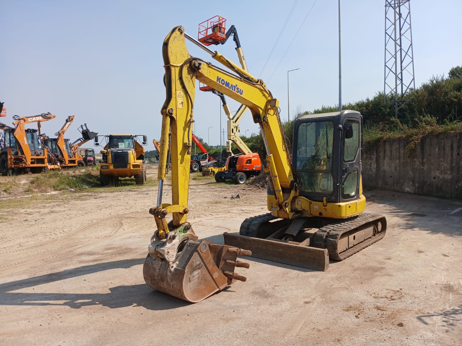 Mini Escavadora KOMATSU PC55 MR-3 (…636)