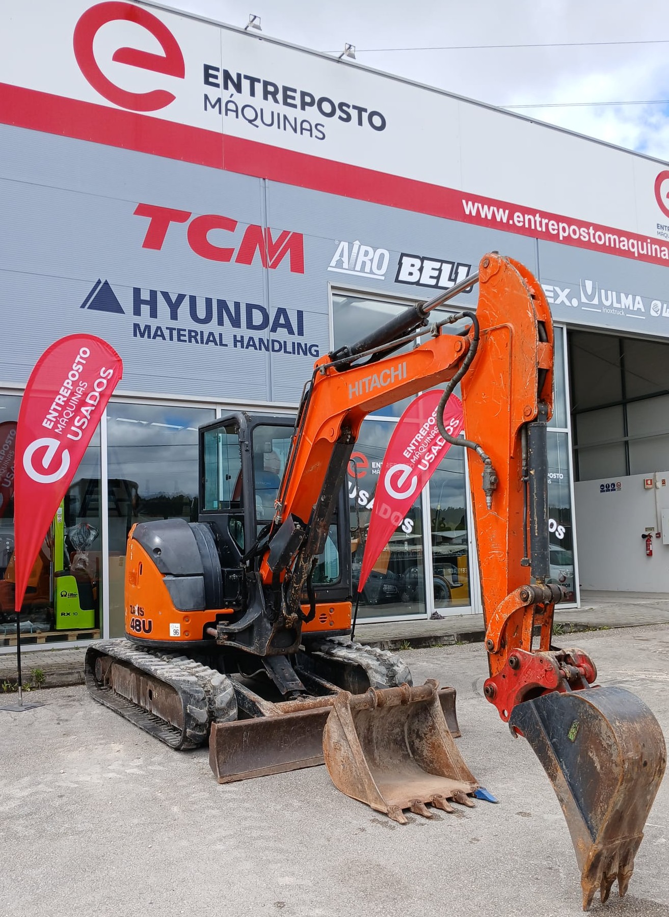 Mini Escavadora HITACHI ZX48U-5a (…55)