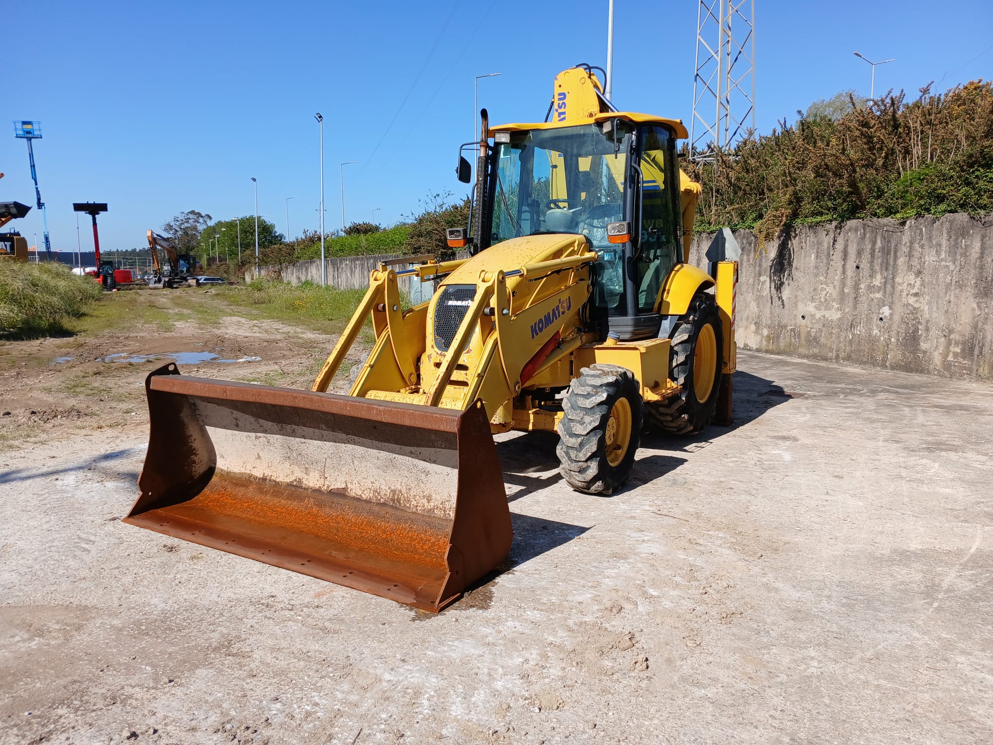 Retroescavadoras – Komatsu WB 93 R