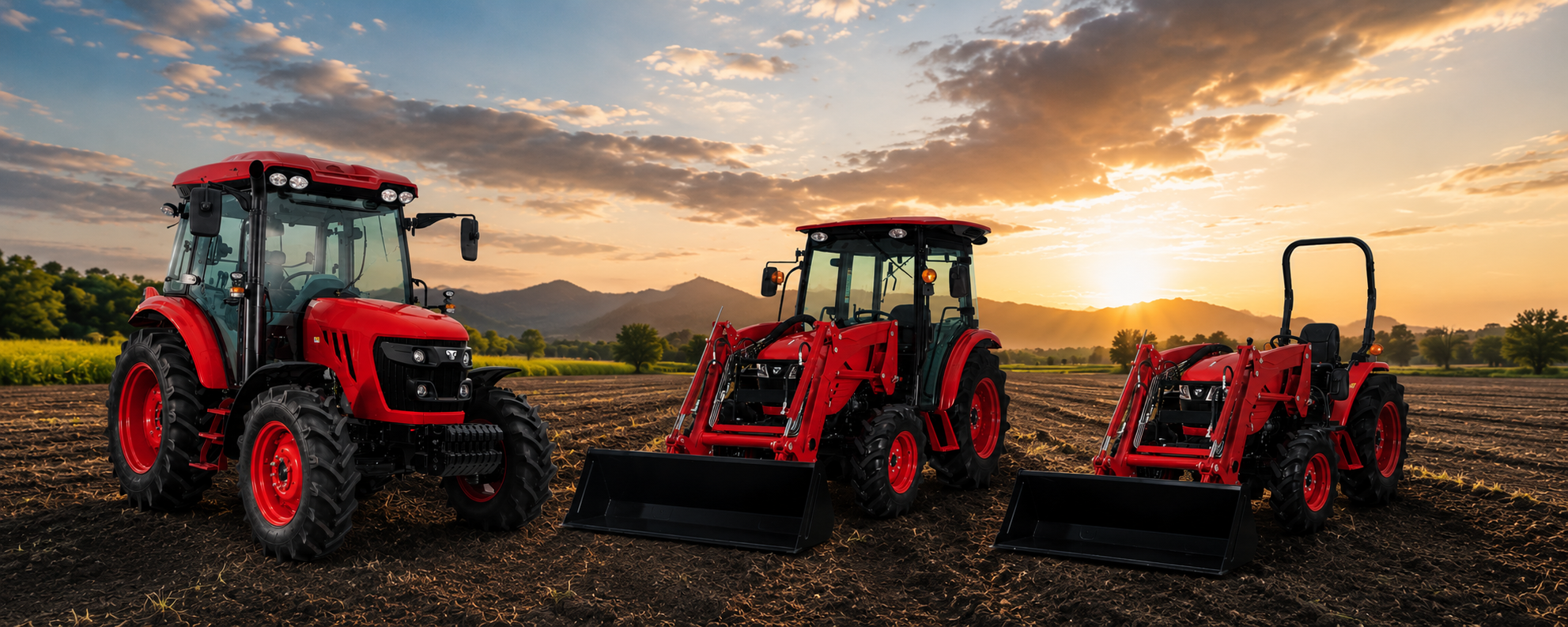 Banner da marca TYM Tractors