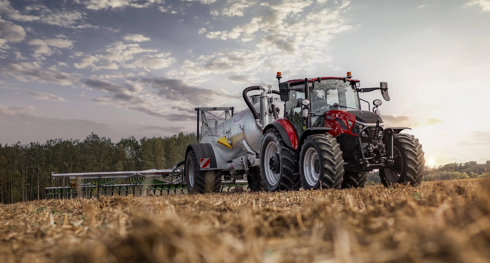 Banner da marca Case IH